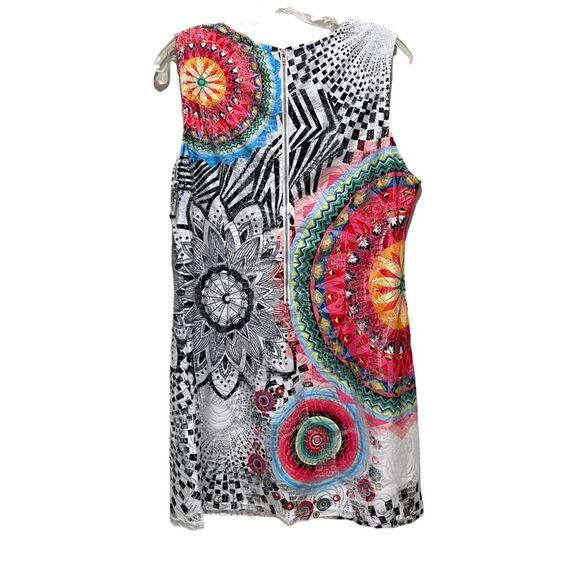 Stella Morgan Floral Lace Overlay Shift Dress Size 12 - Picture 5 of 7